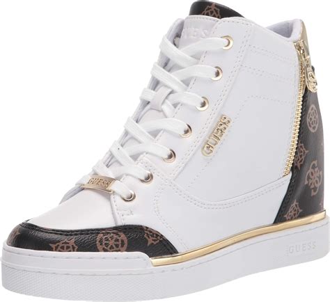 amazon guess sneakers|guess factory sneakers for women.